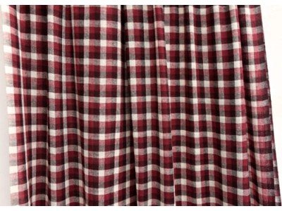 Wollen sjaal, bordeaux, rood, offwhite 